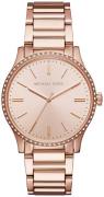 Michael Kors Bailey Dameklokke MK3809 Rosegullfarget/Rose-gulltonet