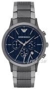 Emporio Armani Herreklokke AR2505 Fashion Blå/Stål Ø43 mm