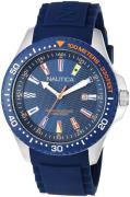 Nautica Herreklokke NAPJBC002 Blå/Gummi Ø44 mm