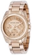 Michael Kors Dameklokke MK5263 Blair Rosegullfarget/Rose-gulltonet