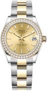 Rolex Dameklokke 278383RBR-0013 Datejust 31 Gulltonet/18 karat gult