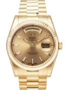 Rolex Herreklokke 118238-0103 Day-Date Champagnefarget/18 karat gult