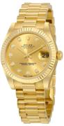 Rolex Dameklokke 178278-0018 Datejust 31 Champagnefarget/18 karat