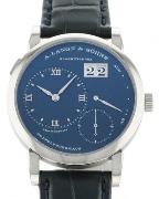 A. Lange & Söhne Herreklokke 191.028 Lange 1 Blå/Lær Ø39 mm