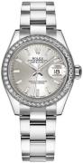 Rolex Dameklokke 279384RBR-0008 Lady-Datejust 28 Sølvfarget/Stål