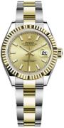 Rolex Dameklokke 279173-0002 Lady-Datejust 28 Gulltonet/18 karat gult