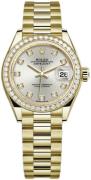 Rolex Dameklokke 279138RBR-0019 Lady-Datejust 28 Sølvfarget/18 karat