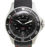 Hamilton Herreklokke H64515337 Khaki Sort/Gummi Ø41 mm