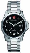 Swiss Military Herreklokke 06-5231.04.007 Dress Sort/Stål Ø39 mm