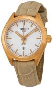 Tissot Dameklokke T101.210.36.031.00 PR 100 Lady Sølvfarget/Lær