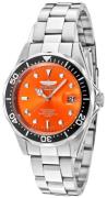 Invicta Herreklokke 10665 Pro Diver Orange/Stål Ø37.5 mm