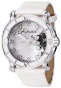 Chopard Dameklokke 288524-3004 Happy Sport Hvit/Sateng Ø42 mm