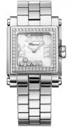 Chopard Dameklokke 278516-3004 Happy Sport Hvit/Stål Ø27 mm