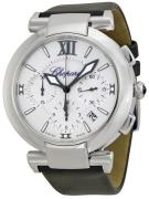 Chopard Dameklokke 388549-3001 Imperiale Sølvfarget/Lær Ø40 mm