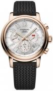 Chopard Herreklokke 161274-5004 Mille Miglia Sølvfarget/Gummi Ø42 mm