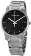 Calvin Klein Herreklokke K2G2G14C City Sort/Stål Ø43 mm