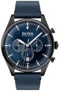 Hugo Boss Herreklokke 1513711 Blå/Lær Ø44 mm