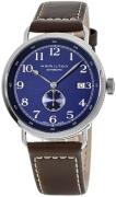 Hamilton Herreklokke H78455543 Khaki Navy Pioneer Blå/Lær Ø40 mm