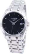 Tissot Dameklokke T035.210.11.051.01 Couturier Sort/Stål Ø32 mm