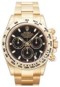 Rolex Herreklokke 116508-0004 Cosmograph Daytona Sort/18 karat gult