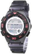 Casio Dameklokke LWS-1100H-8AVEF Collection LCD/Resinplast Ø38 mm