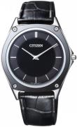 Citizen Herreklokke AR5044-03E Sort/Lær Ø37 mm