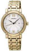 Seiko Dameklokke SXDG80P1 Dress Ladies Sølvfarget/Gulltonet stål