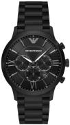 Emporio Armani Herreklokke AR11349 Giovanni Sort/Stål Ø43 mm