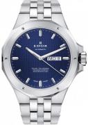 Edox Herreklokke 88005-3M-BUIN Delfin Blå/Stål Ø43 mm