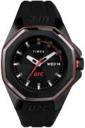 Timex Herreklokke TW2V57300 Ufc Sort/Gummi Ø44 mm