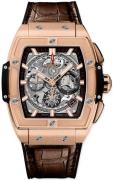 Hublot Herreklokke 641.OX.0183.LR Big Bang 42mm Skjelettkuttet/Gummi