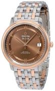 Omega 424.20.37.20.13.001 De Ville Prestige Co-Axial 36.8mm Brun/18