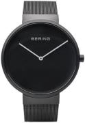 Bering Herreklokke 14539-122 Classic Sort/Stål Ø39 mm