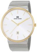 Danish Design Herreklokke 3314518 Classic Hvit/Stål Ø40 mm