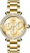 Invicta Dameklokke 43884 Bolt Gulltonet/Gulltonet stål Ø36.5 mm