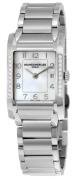 Baume & Mercier Dameklokke MOA10051 Hampton Hvit/Stål 34.5x22 mm