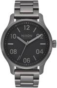 Nixon Herreklokke A1242-1531-00 The Patrol Sort/Stål Ø42 mm