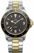 Glycine GL0259 Combat Sub Sort/Gulltonet stål Ø42 mm