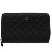 Pre-owned Svart skinn Chanel lommebok