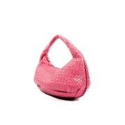 Pre-owned Rosa skinn Bottega Veneta Hobo veske