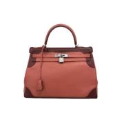 Pre-owned Rosa skinn Hermès Kelly