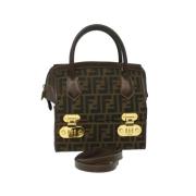 Pre-owned Brun nylon Fendi Tote