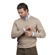 Alcantara Crewneck Sweater