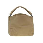 Pre-owned Beige skinn Bottega Veneta skulderveske