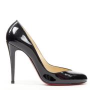 Pre-owned Svart skinn Christian Louboutin hæler