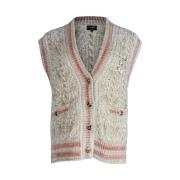 Pre-owned Beige stoff Chanel Vest