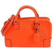 Pre-owned Oransje Leather Loewe Amazona