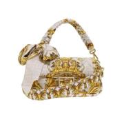 Pre-owned Hvit polyester Fendi baguette