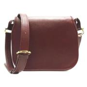 Pre-owned Burgunder skinn Cartier Crossbody Bag