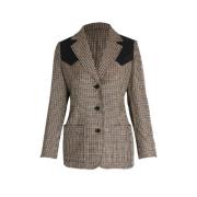 Pre-owned Brun ull Louis Vuitton Blazer